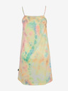 Sam 73 Grün und gelb gemustertes Damen-Sommerkleid SAM73 Diops
