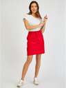 Sam 73 Roter Damen-Rock SAM 73 Reticulum