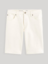 Celio Cremefarbene Herren Denim-Shorts Celio Doknitbm