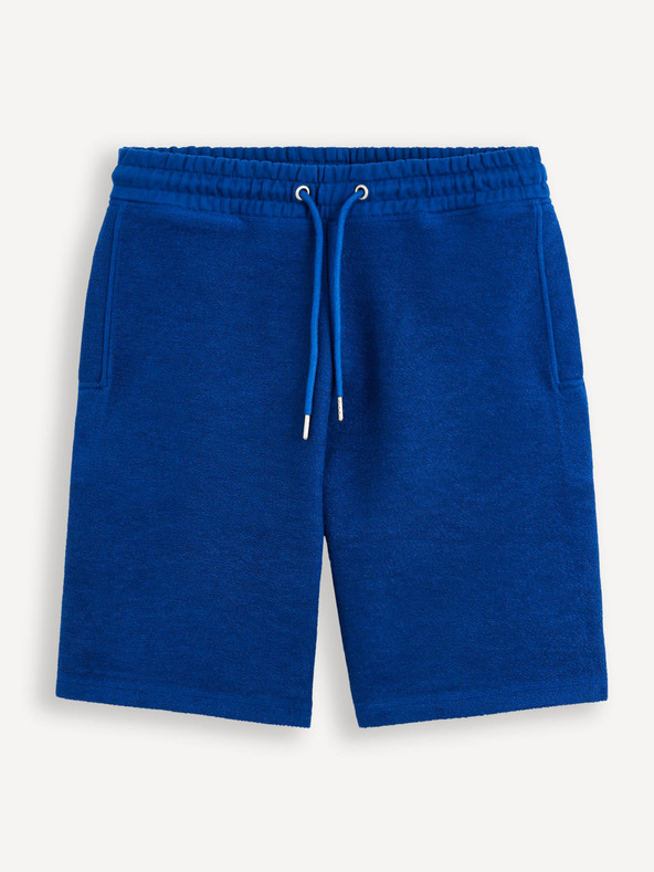 Celio Dunkelblaue Herren Sweatpants Shorts Celio Doreverse
