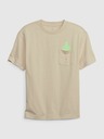 GAP Kinder T-shirt mit Tasche GAP