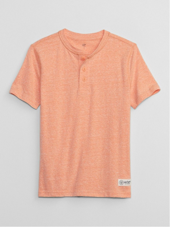 GAP Kinder-T-Shirt mit Knöpfen GAP
