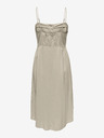 Jacqueline de Yong Beigefarbenes Damenkleid aus Leinen JDY Say
