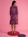 Blutsgeschwister Rosa und lila Damen-Blumenkleid Blutsgeschwister Fabala By Butterfly