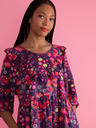 Blutsgeschwister Rosa und lila Damen-Blumenkleid Blutsgeschwister Fabala By Butterfly