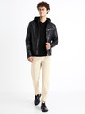 Celio Schwarze Herren Lederjacke Celio Dibiker2