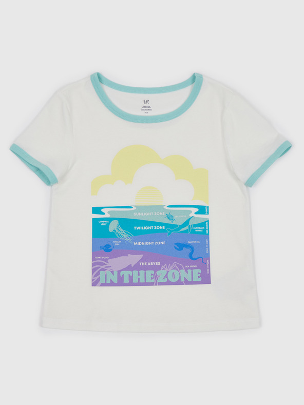 GAP Kinder T-Shirt mit Aufdruck GAP