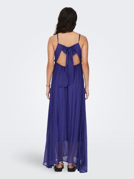 ONLY Blaues ONLY Phoenix-Damen-Maxikleid