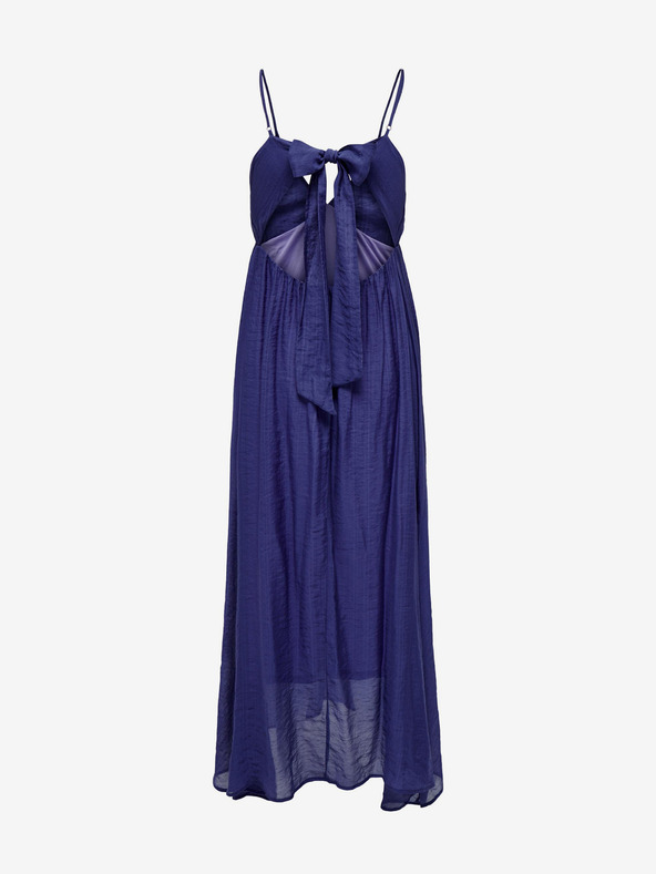 ONLY Blaues ONLY Phoenix-Damen-Maxikleid