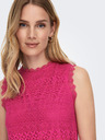 ONLY Dunkelrosa Damen-Top mit Spitze ONLY Evie