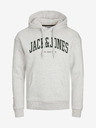 Jack & Jones Hellgrauer Herren-Kapuzenpullover Jack & Jones Josh