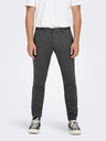 ONLY & SONS Dunkelgraue Herren Chino-Hose ONLY & SONS Mark