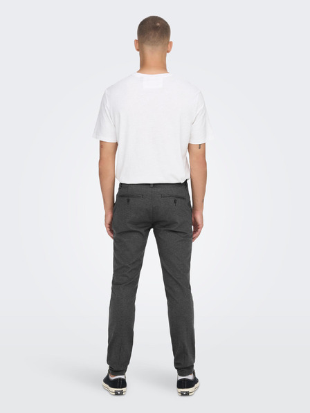 ONLY & SONS Dunkelgraue Herren Chino-Hose ONLY & SONS Mark