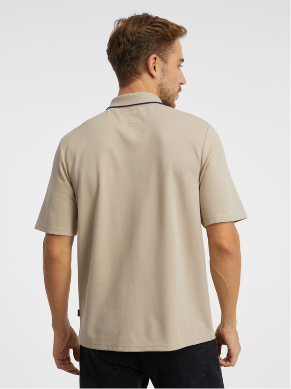 Jack & Jones Jack & Jones Blamatt Beige Herren-Poloshirt