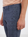 ONLY & SONS Dunkelblaue ONLY & SONS Mark Chino-Hose für Herren, kariert