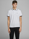 Jack & Jones Weißes Herren-Poloshirt Jack & Jones Paulos