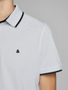 Jack & Jones Weißes Herren-Poloshirt Jack & Jones Paulos