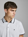 Jack & Jones Weißes Herren-Poloshirt Jack & Jones Paulos
