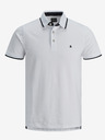 Jack & Jones Weißes Herren-Poloshirt Jack & Jones Paulos
