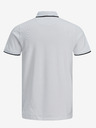 Jack & Jones Weißes Herren-Poloshirt Jack & Jones Paulos