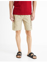 Celio Beige Herren-Shorts Celio Fostopbm