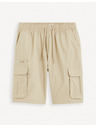 Celio Beige Herren-Shorts Celio Fostopbm