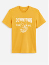 Celio Gelbes Celio Feklyn T-Shirt für Herren