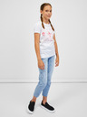 Sam 73 Weißes Mädchen-T-Shirt SAM 73 Ielenia