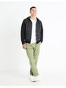 Celio Schwarze Herren Celio Fequilted Jacke