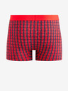 Celio Rot karierte Herren-Boxershorts Celio Fibocar