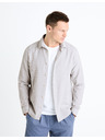 Celio Hellgraues Herrenhemd Celio Fabeille2