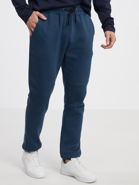 Sam 73 Dunkelblaue Herren-Sweatpants SAM 73 Dobby