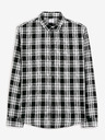 Celio Schwarz kariertes Herrenhemd Celio Fadro