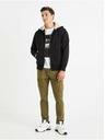 Celio Schwarzer Herren Celio Vesherpax Hoodie