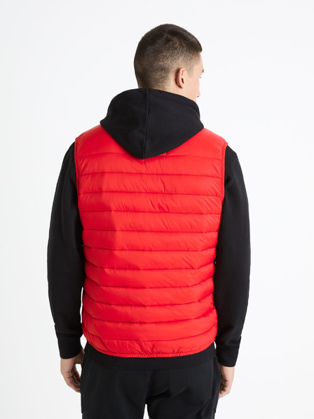 Celio Rote Herren-Steppweste Celio Fulock