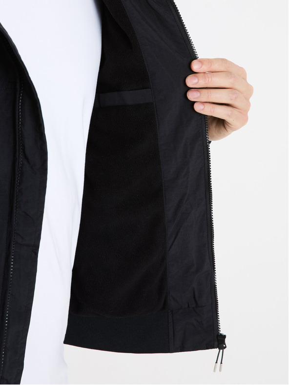 Celio Schwarze Herrenjacke Celio Fuhoodie2