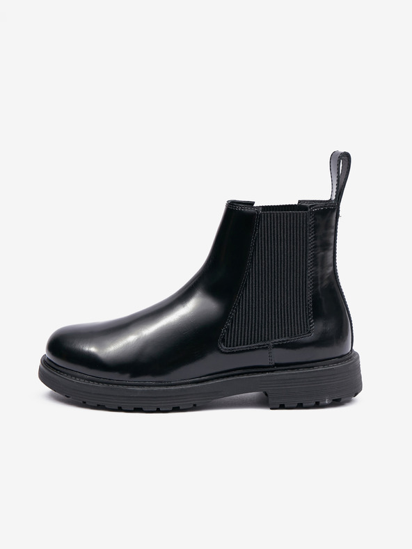 Diesel Diesel Schwarze Herren Lederstiefeletten