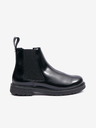 Diesel Diesel Schwarze Herren Lederstiefeletten