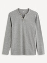 Celio Graues Herren-T-Shirt Celio Fegetiml