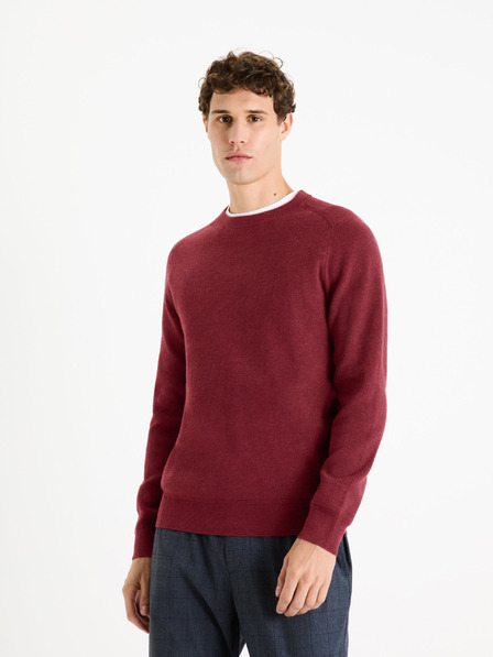 Celio Wein Herren-Basic-Pullover Celio Femoon