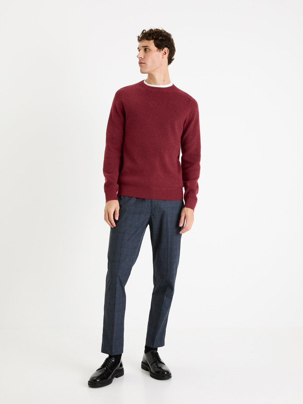 Celio Wein Herren-Basic-Pullover Celio Femoon