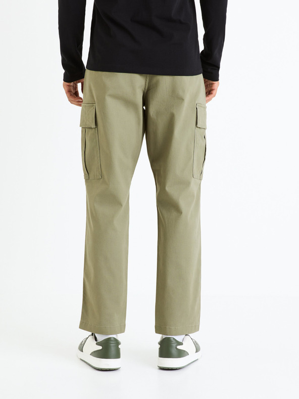 Celio Khakifarbene Herren-Cargo-Hose Celio Fopierre