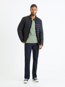 Celio Schwarze leichte Herren-Steppjacke Celio Fublack