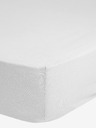 Good Morning 140 x 200 cm - Laken aus weißem Stretch-Jersey Good Morning