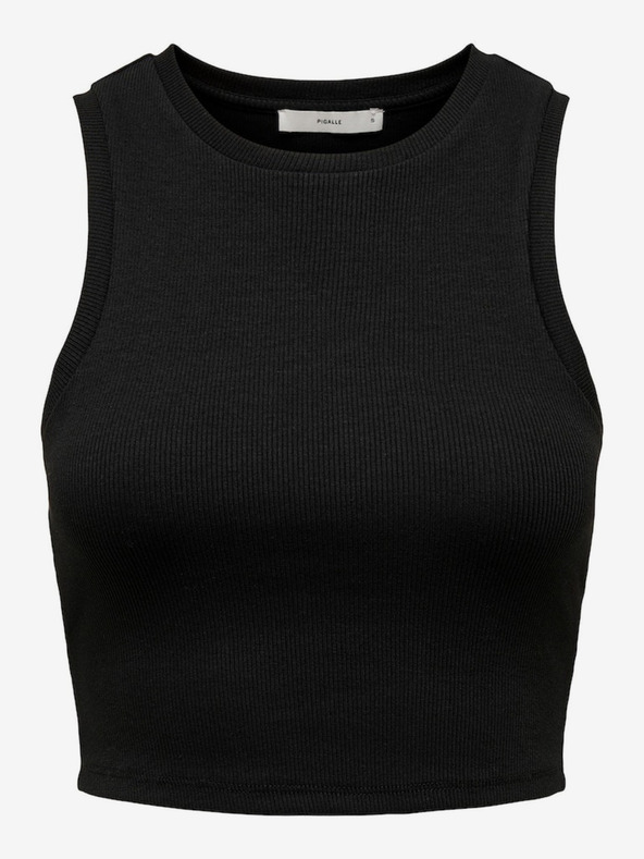 ONLY Schwarzes Damen Crop-Top Tank-Top ONLY Vilma