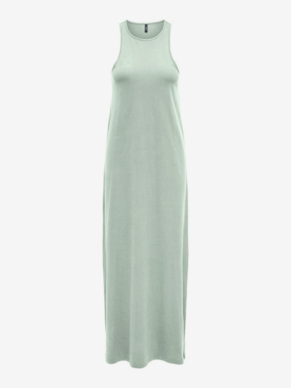 ONLY Hellgrünes Basic-Maxikleid für Damen ONLY May
