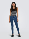 ONLY Schwarzes gestreiftes Damen-Tank-Top ONLY Kenya