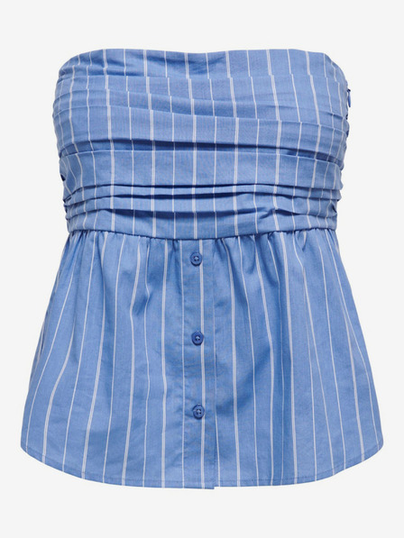 ONLY Blaues gestreiftes Damen-Top ONLY Esie