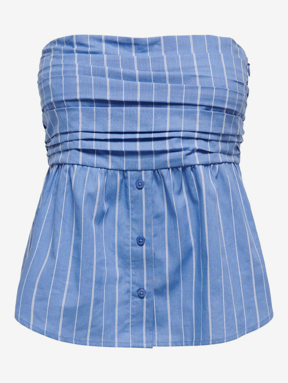ONLY Blaues gestreiftes Damen-Top ONLY Esie