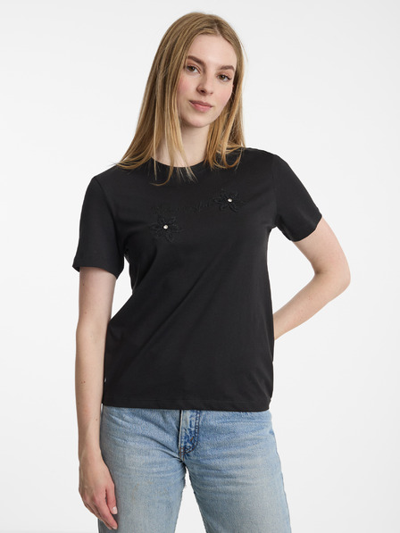 ONLY Schwarzes Damen-T-Shirt ONLY Cami